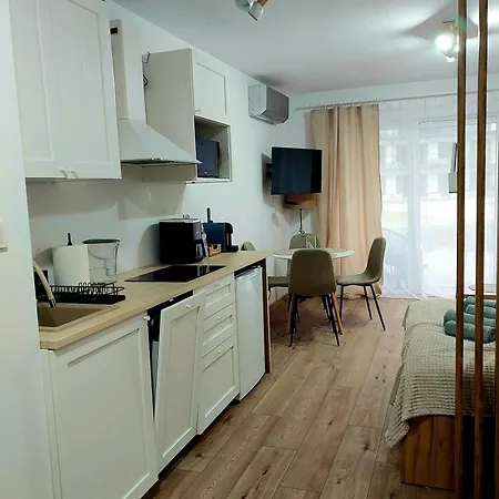 By The River With Terrace, Basen, Sauna, Jacuzzi, Fitness Apartment Dziwnow