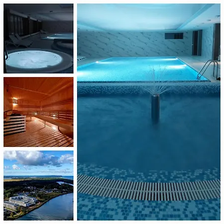 By The River With Terrace, Basen, Sauna, Jacuzzi, Fitness Dziwnow